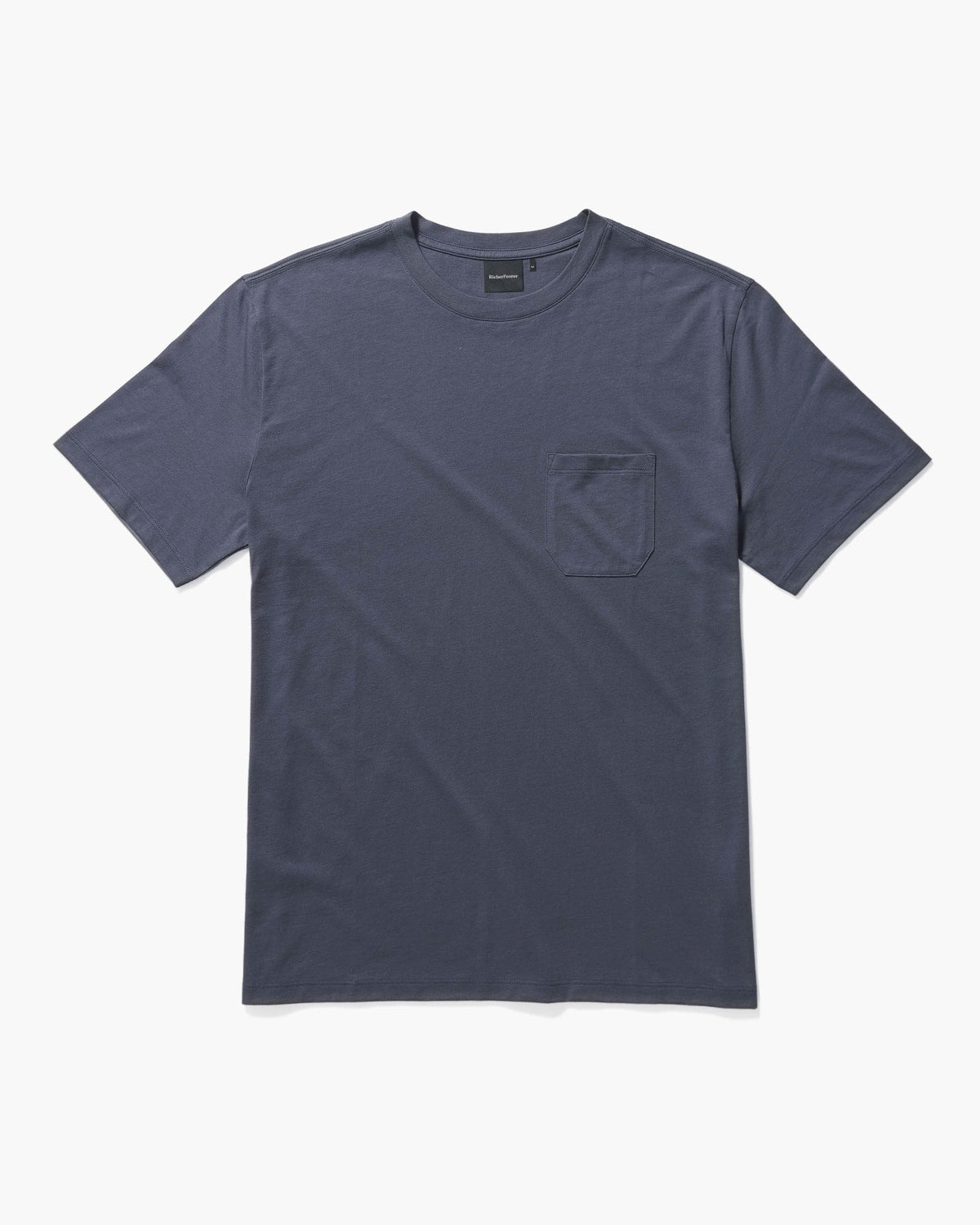 Mens Pima Pocket Tee - Pima Cotton Jersey - Blue Nights