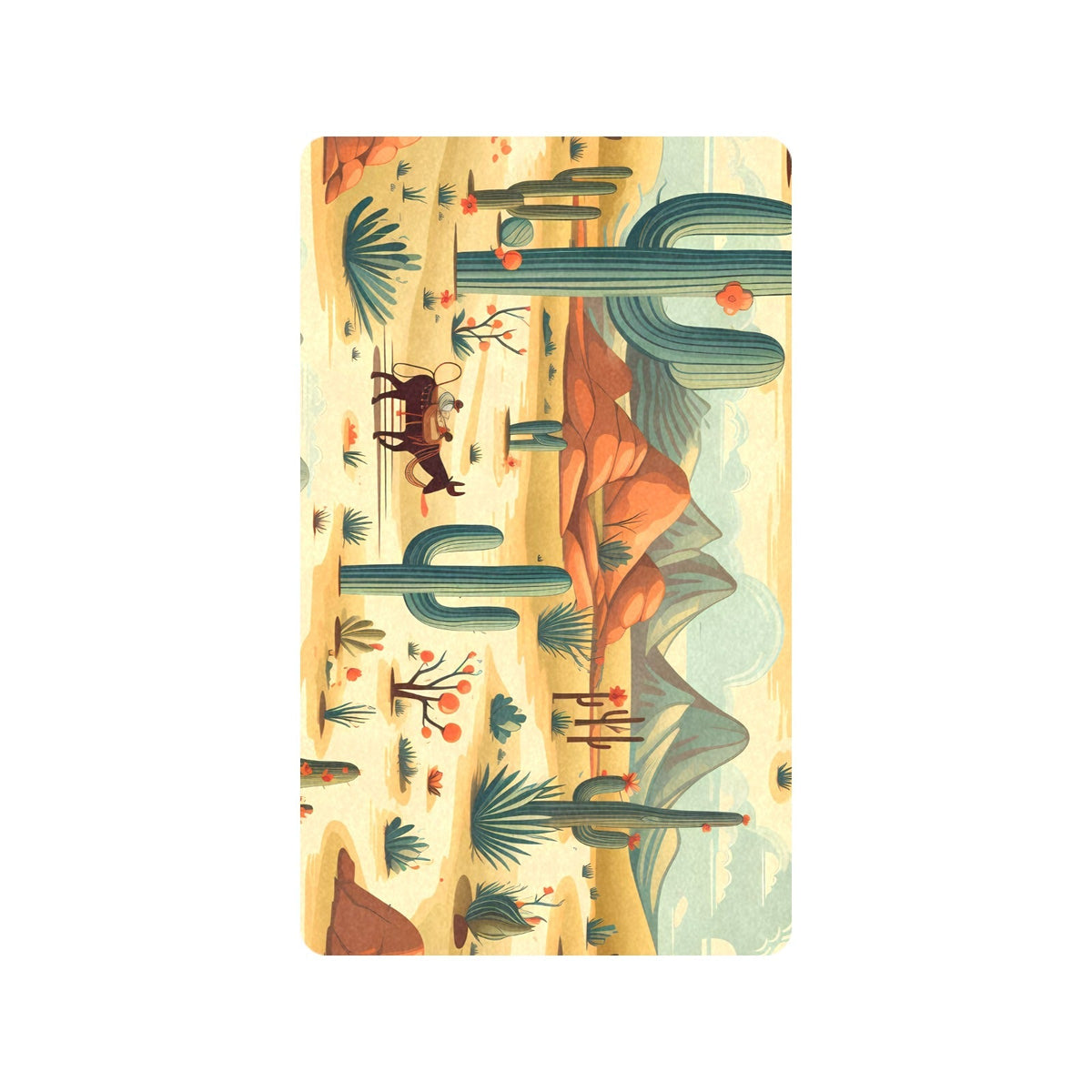 Desert Oasis Floor Mat 30" x 18" Made in America