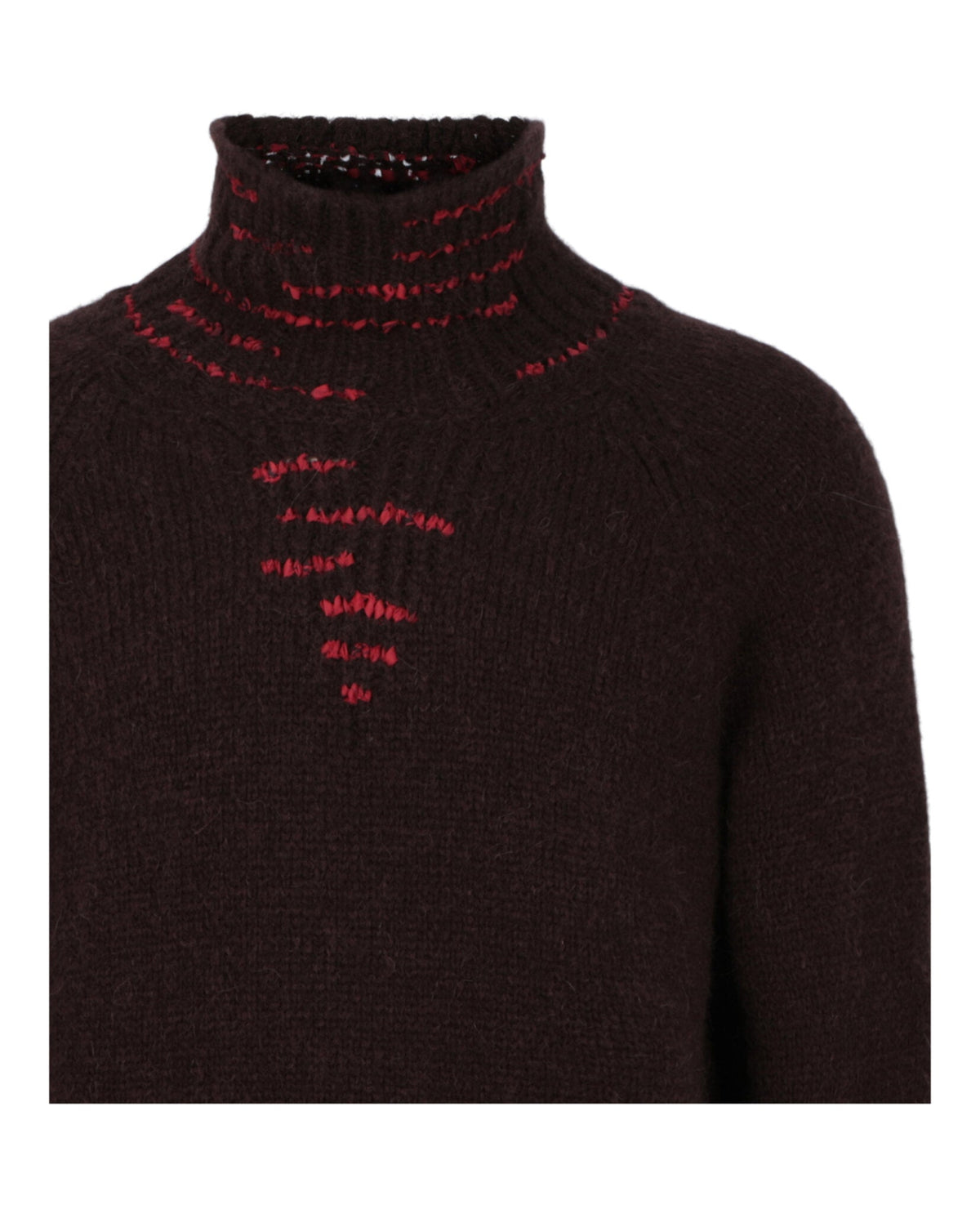 Ferragamo Ribbon Stitched Sweater