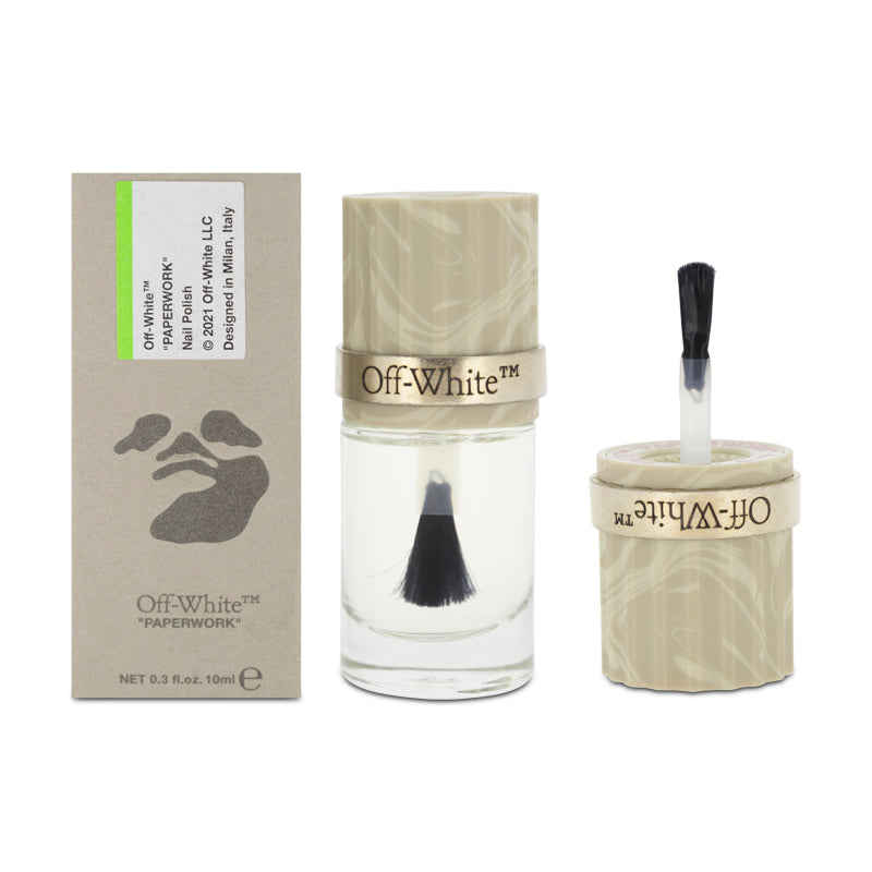 Off-White Paperwork Nail Polish Top Coat