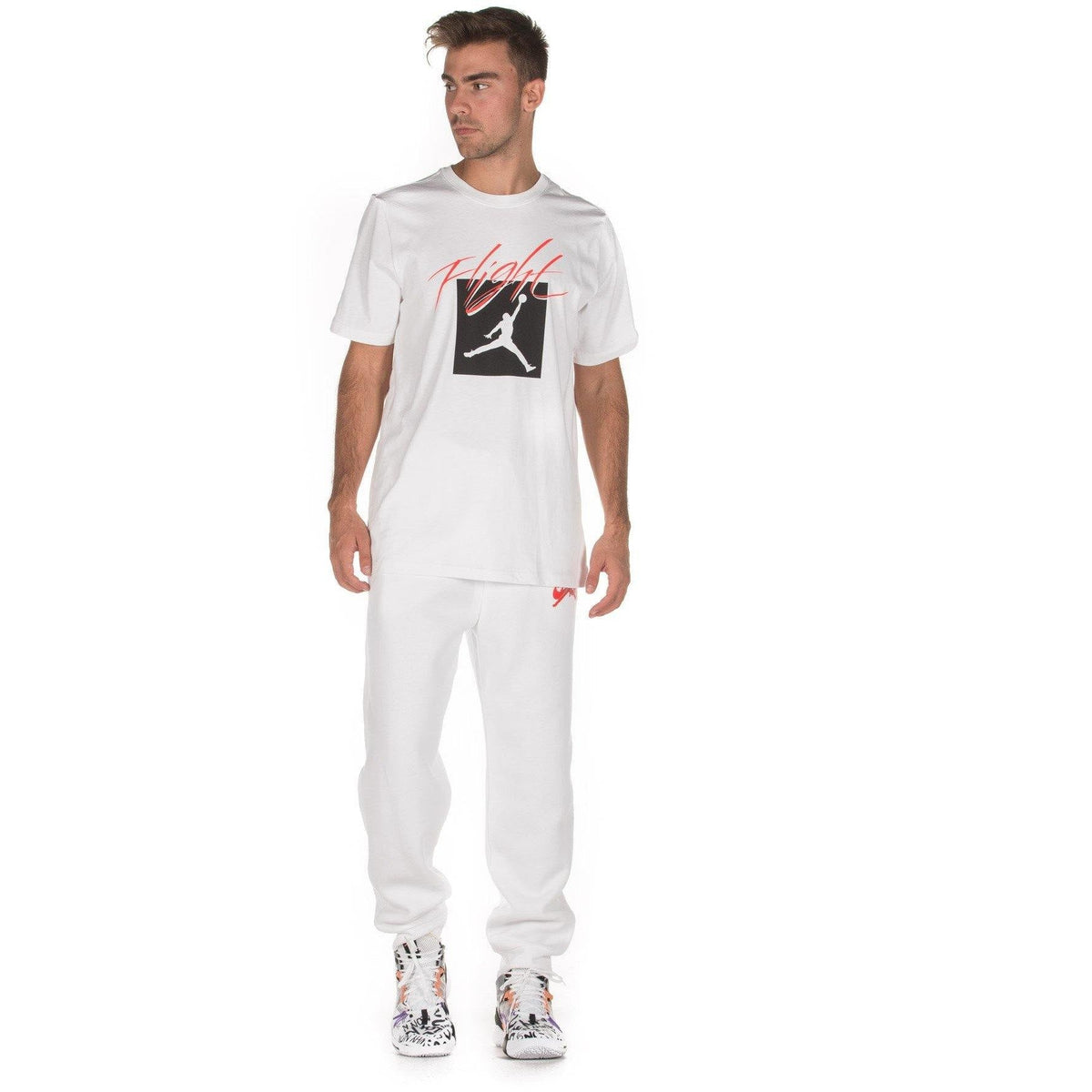 Air Jordan Men's Jumpman Flight Short Sleeve Tee T-Shirts
