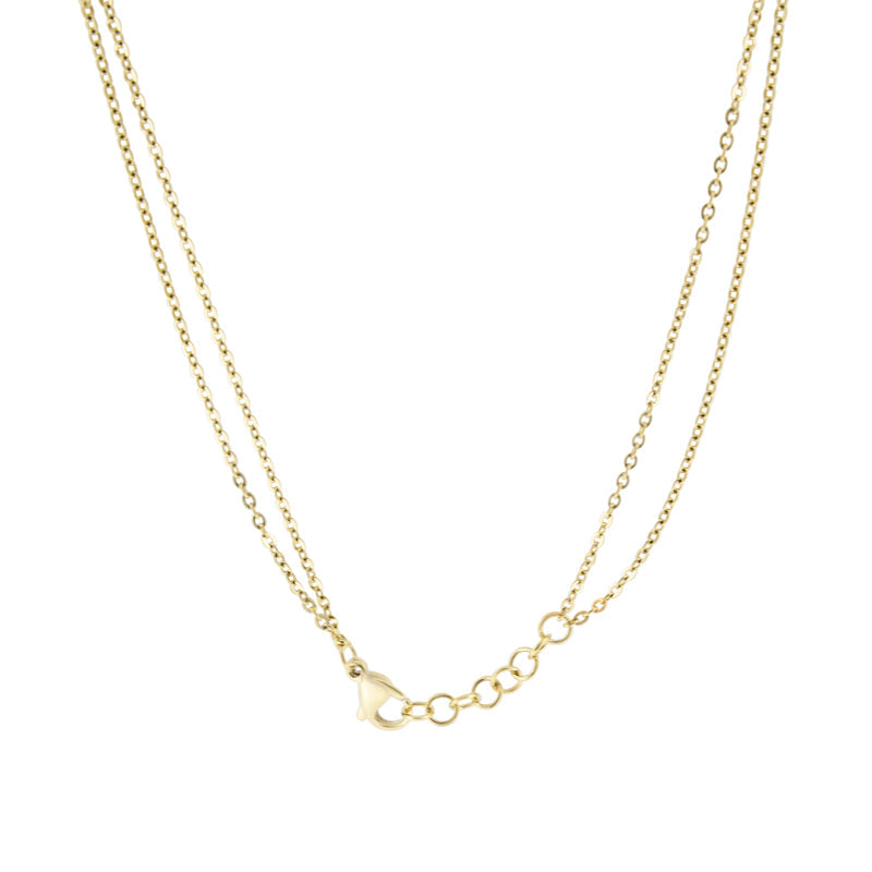 Heart Necklace Gold 21K Gold Plated Jewellery Storm