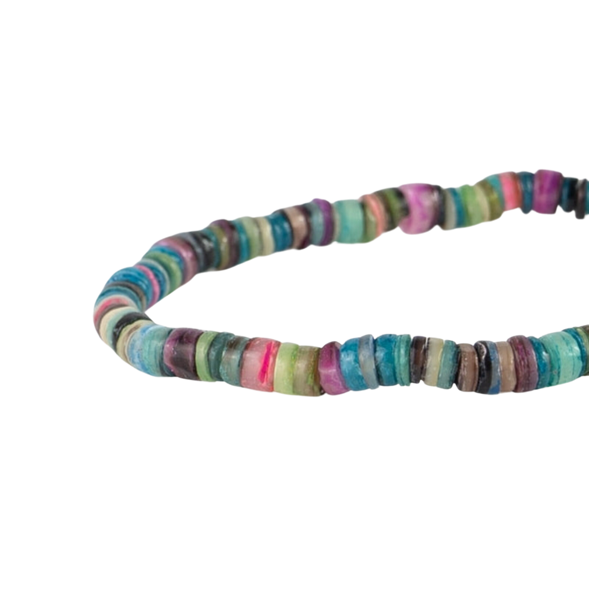 Pineapple Island Tube Beaded Bracelet - Multi