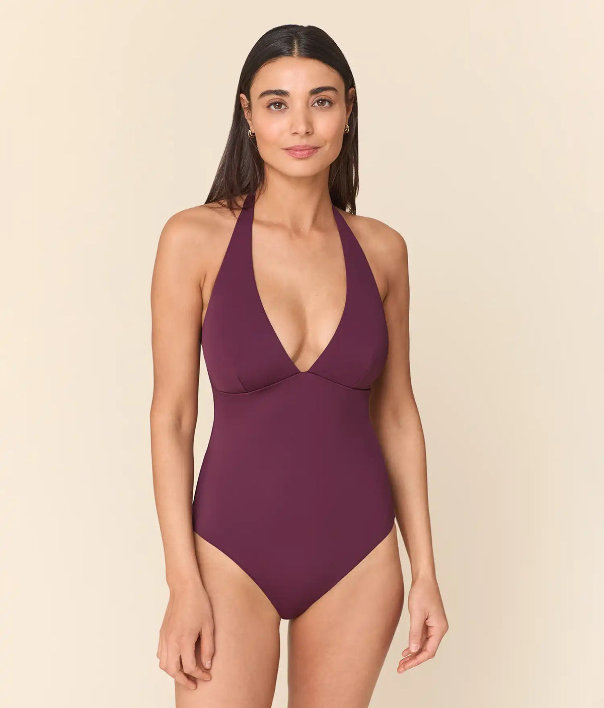 The Majorca One Piece - Eco Nylon - Sundried Violet - Classic