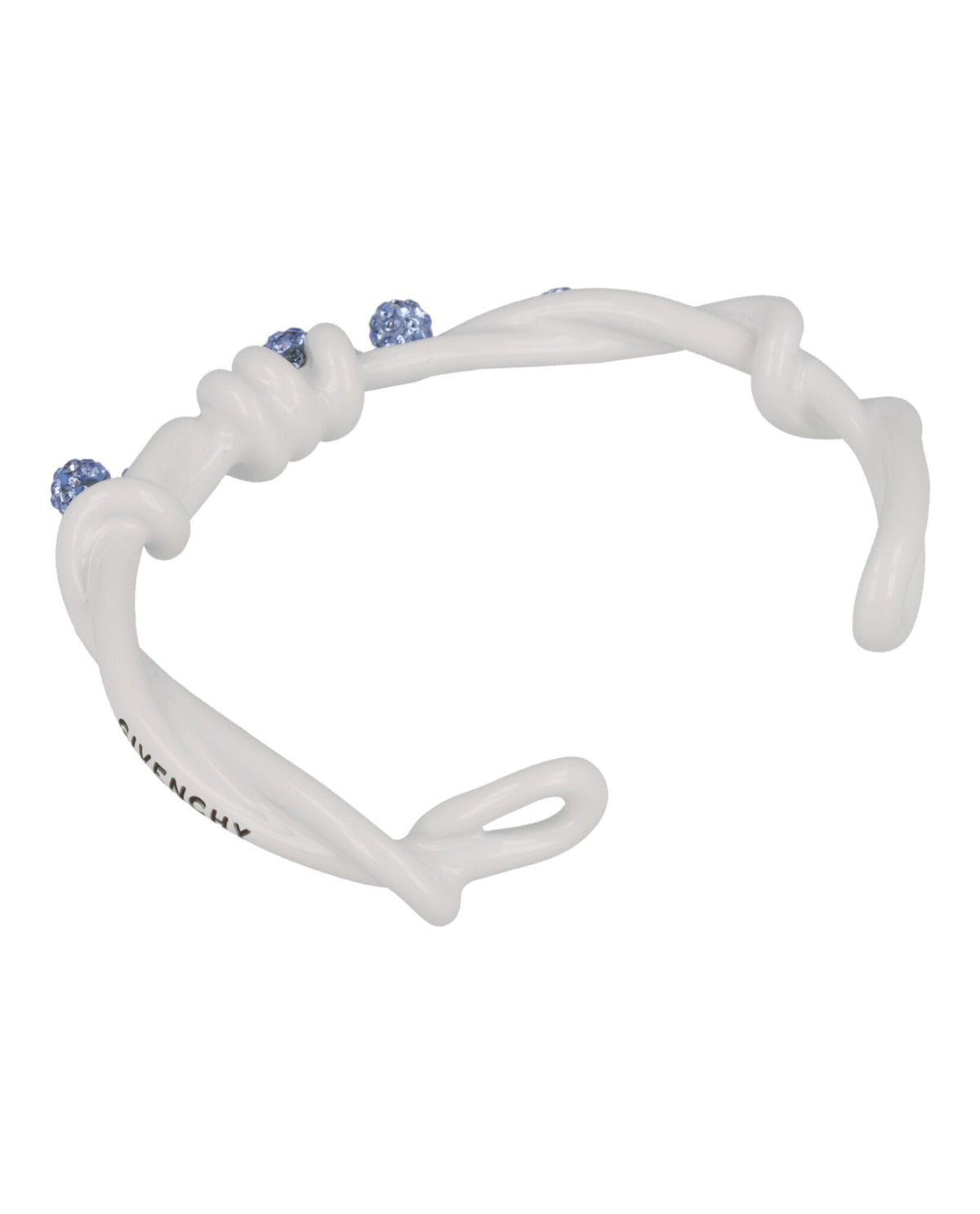 Givenchy Twisted Crystal Embellished Bracelet
