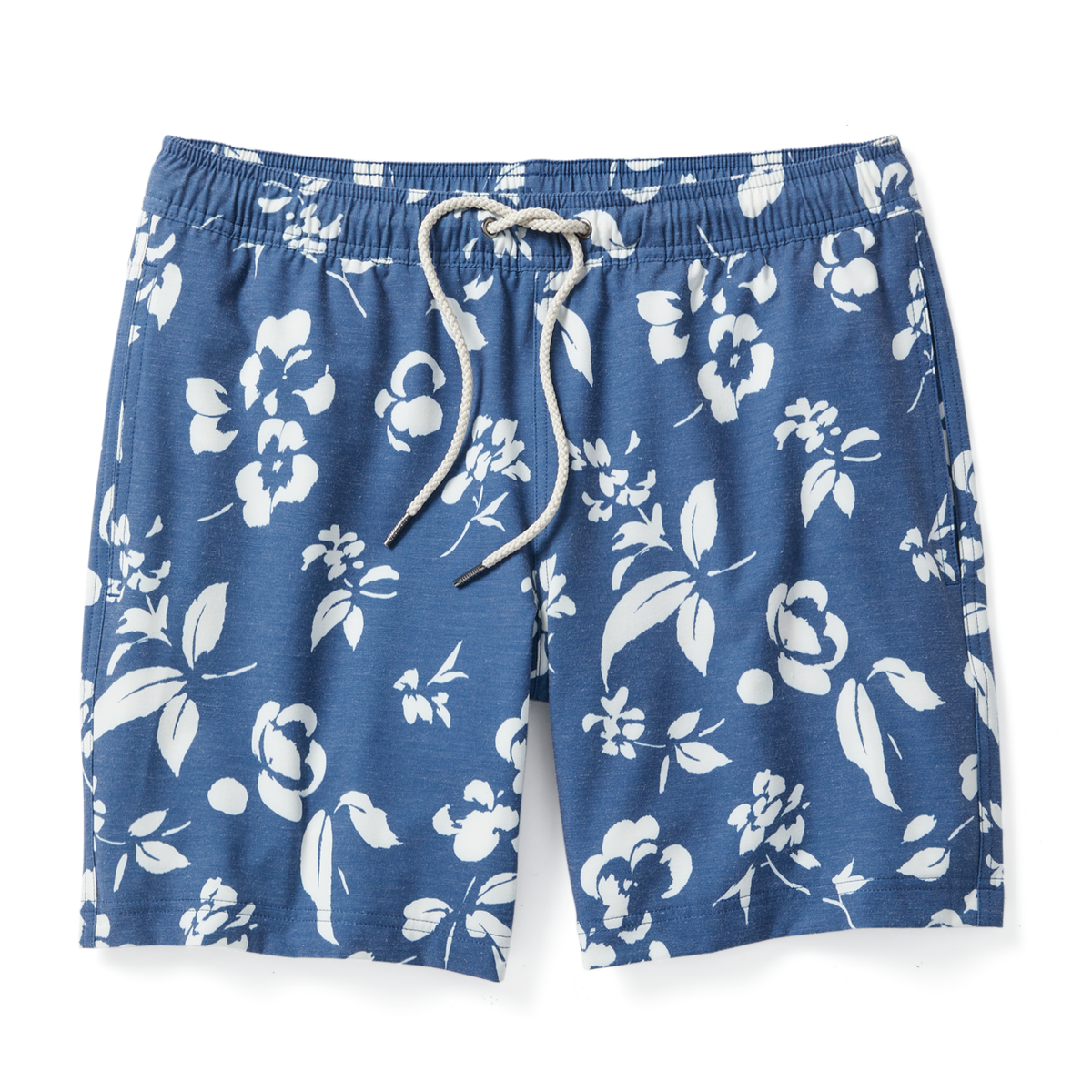 Fair Harbor Men's The Bayberry Swim Trunk Boardshort - Navy Floral - FINAL SALE
