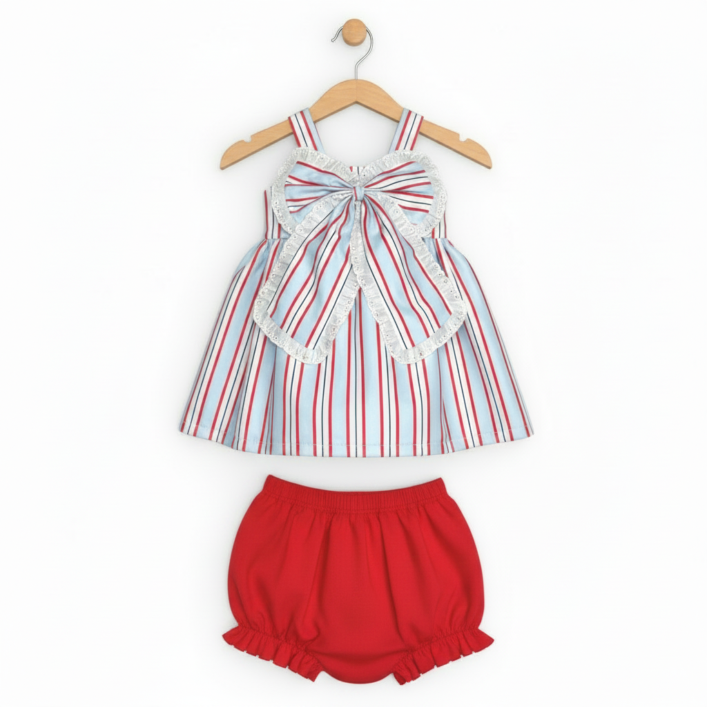 All-American Stripes Bloomer Set