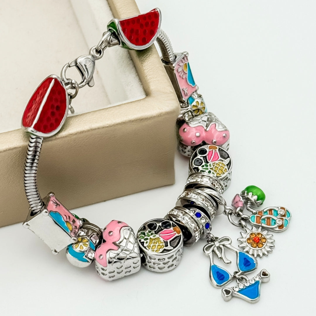 Flip Flops & Sunshine Bracelet