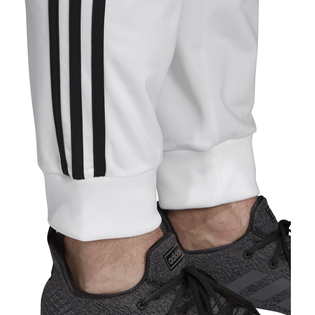 adidas Men's Essentials 3-Stripes Tapered Tricot Pants