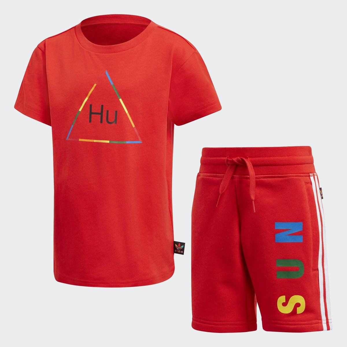 adidas Youth X Pharrell Williams Tbiitd Tee & Short Set Shorts