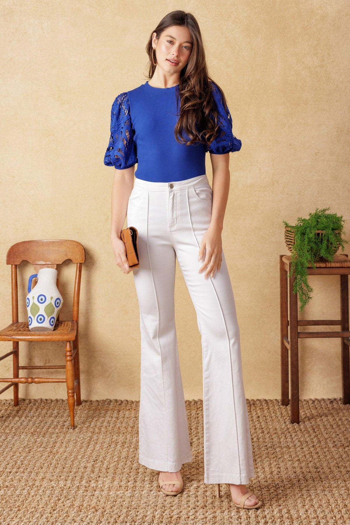 Getting Into the Groove Knit Top