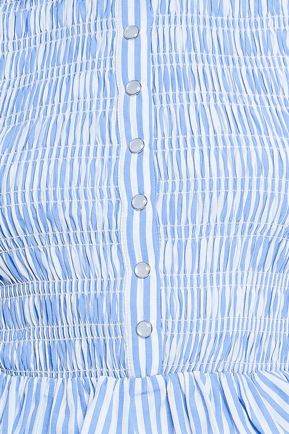 Effortlessly Sweet Striped Woven Top