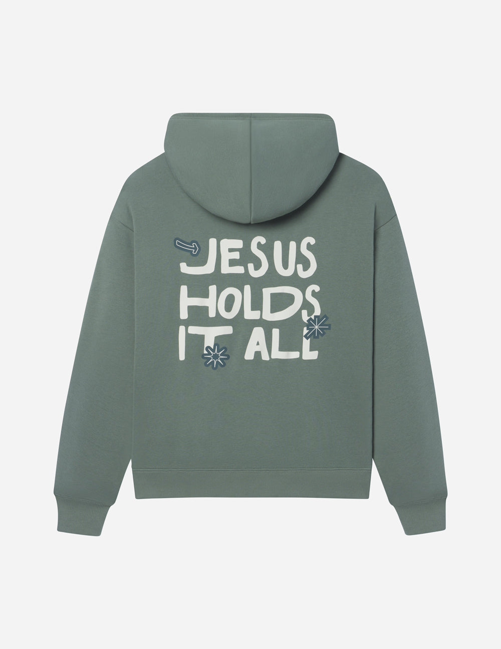 Elevated Faith Jesus Holds It All Unisex Hoodie
