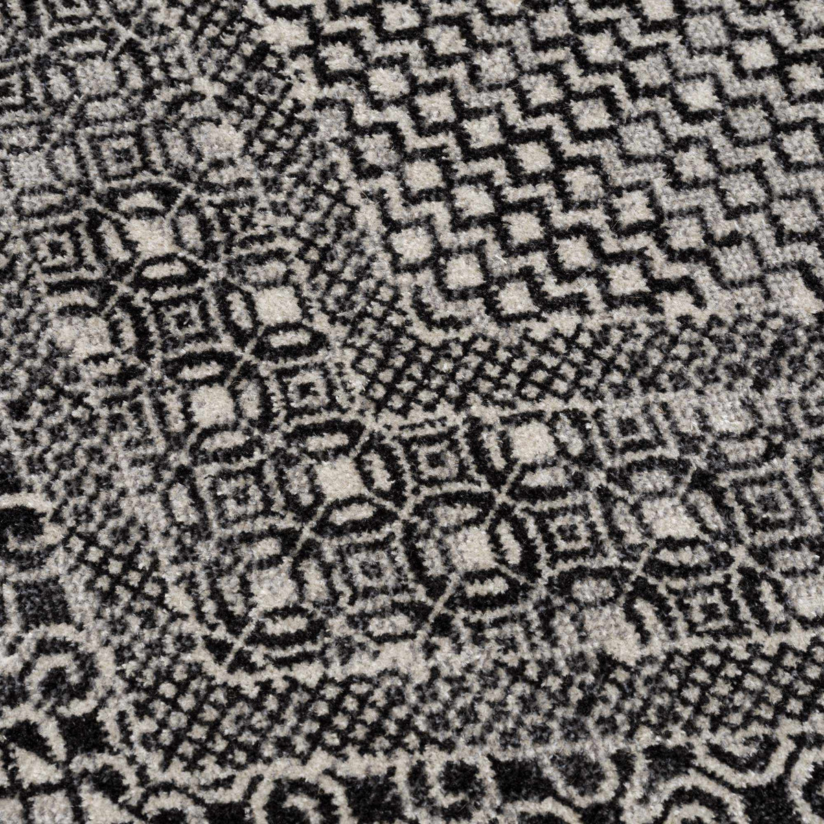 Coledale Black & White Washable Rug - Clearance