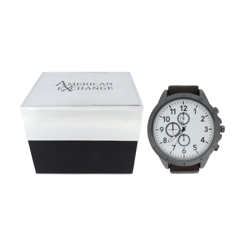 American Exchange Men's Watch With Interchangeable Strap (Ex-Display)