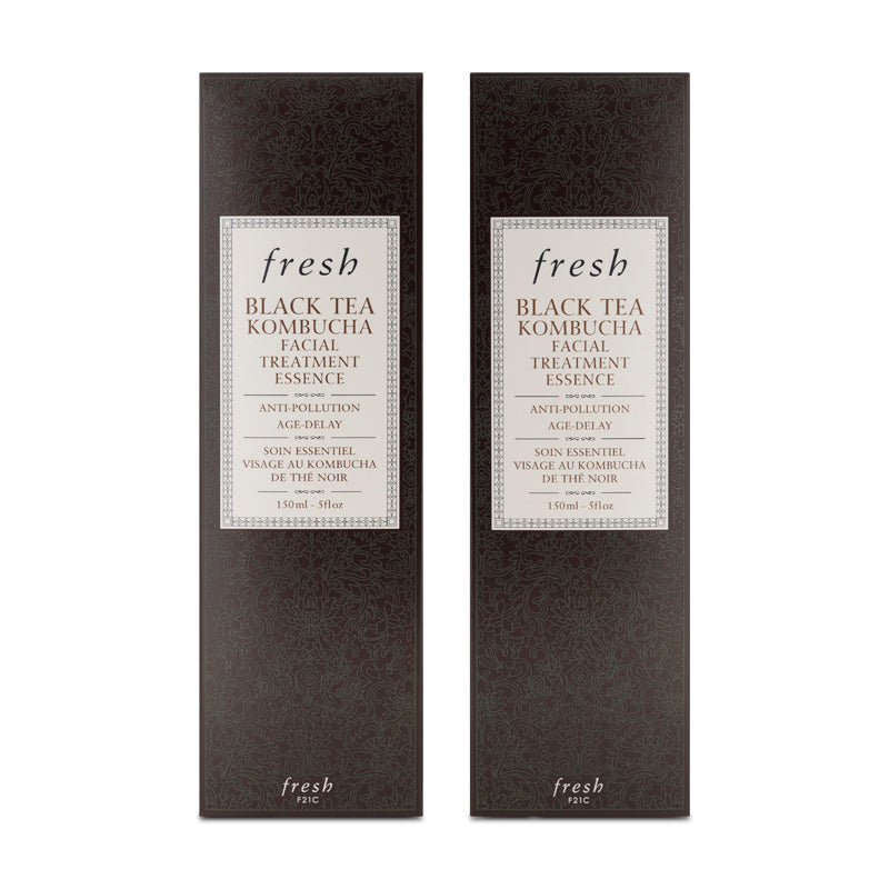 Fresh Black Tea 150ml x 2 Kombucha Facial Treatment Essence