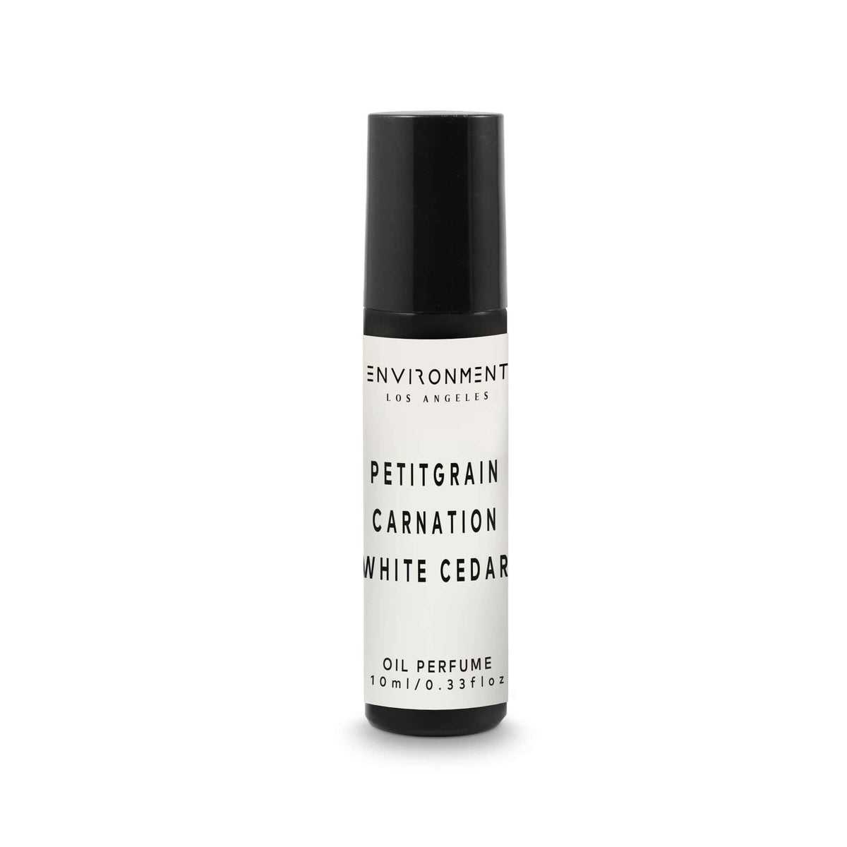 ENVIRONMENT 10mL Roll-on Oil Perfume Petitgrain Carnation WhiteCedar