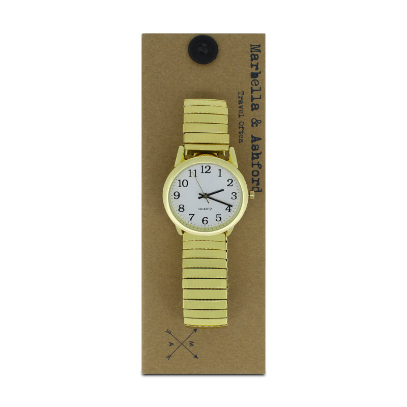 Men's Golden Quartz Watch TW23005D Marbella & Ashford