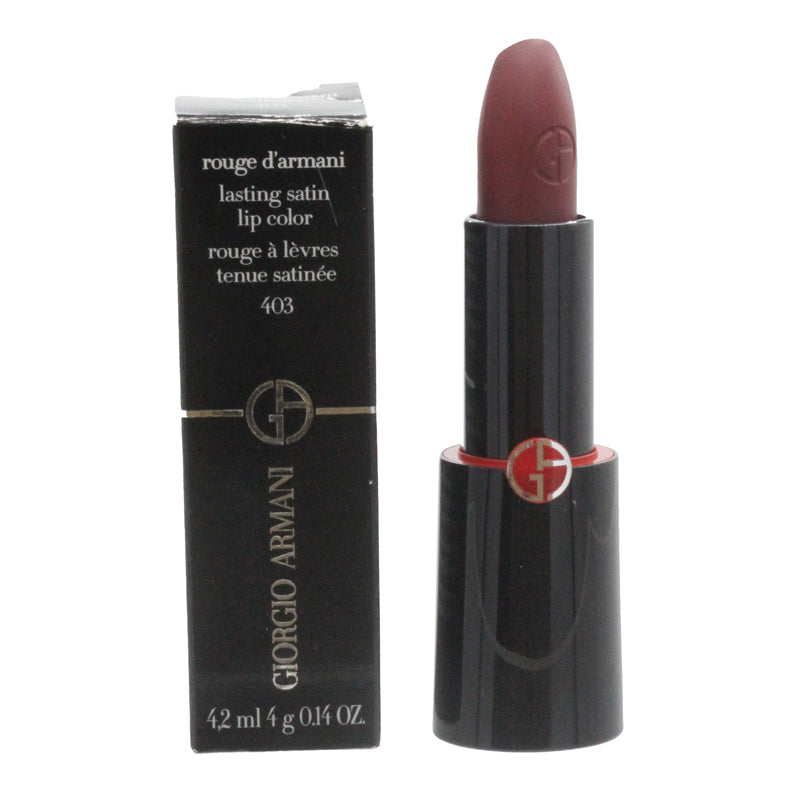 Giorgio Armani Rouge D'Armani Lip Stick 403 Velours (Blemished Box)