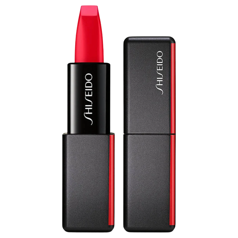 Shiseido ModernMatte Powder Red Lipstick 512 Sling Back