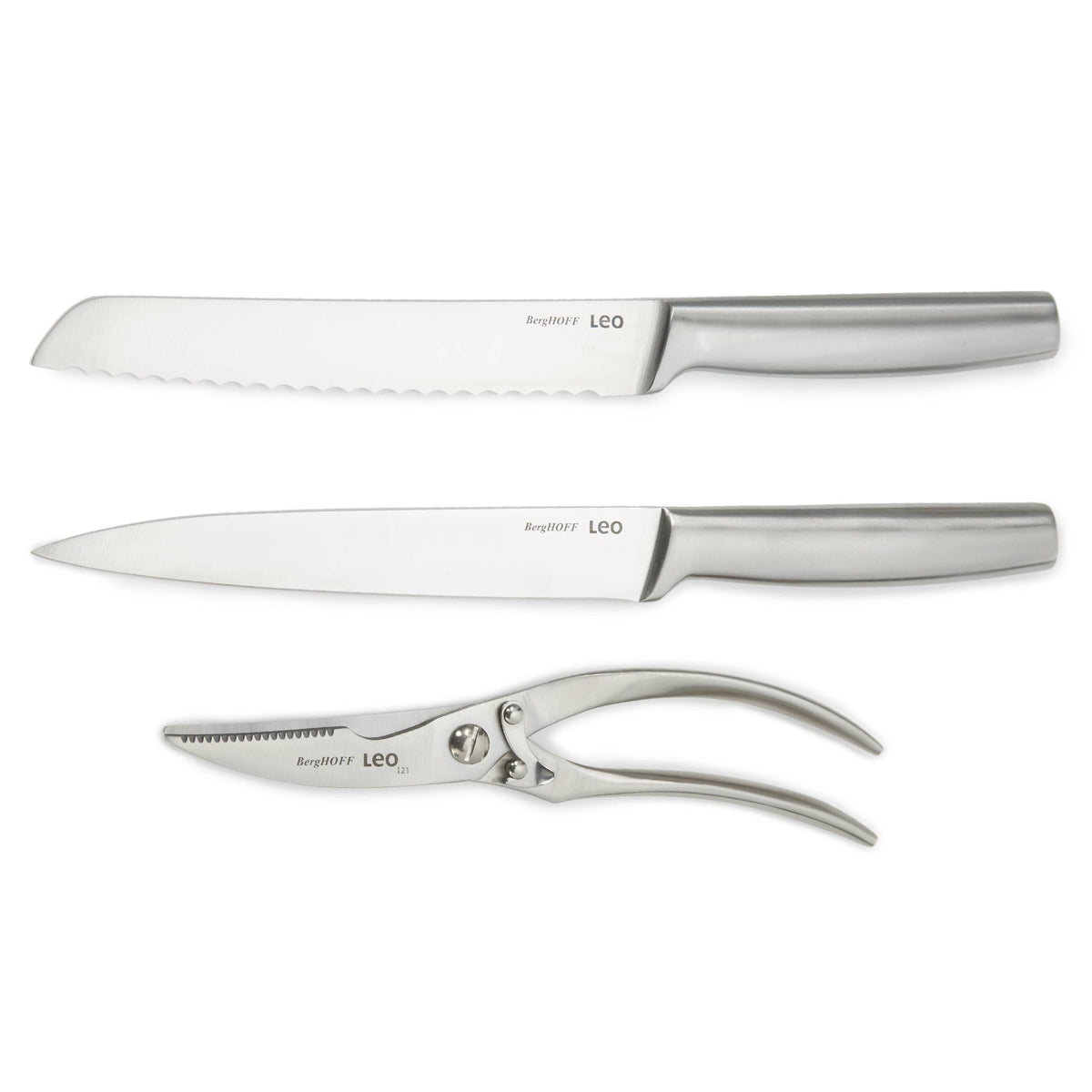 BergHOFF Leo Legacy 3Pc Stainless Steel Cutlery Set