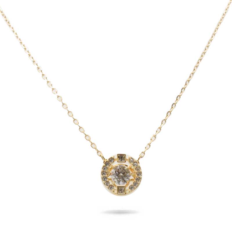 Swarovski Sparkling Dance Gold Necklace
