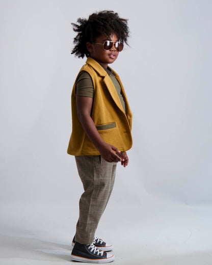 Caramel Knit Vest