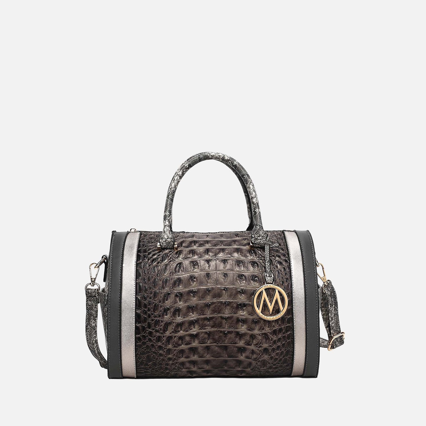 Eleanor Embossed Shoulder Bag