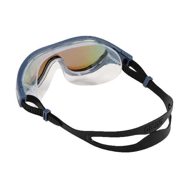 Arena The One Mirror Fitness Swim Mask - Blue/Grey