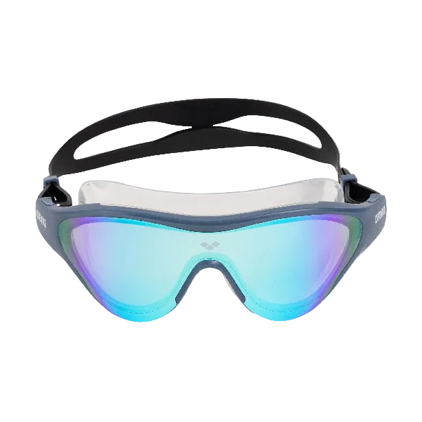 Arena The One Mirror Fitness Swim Mask - Blue/Grey