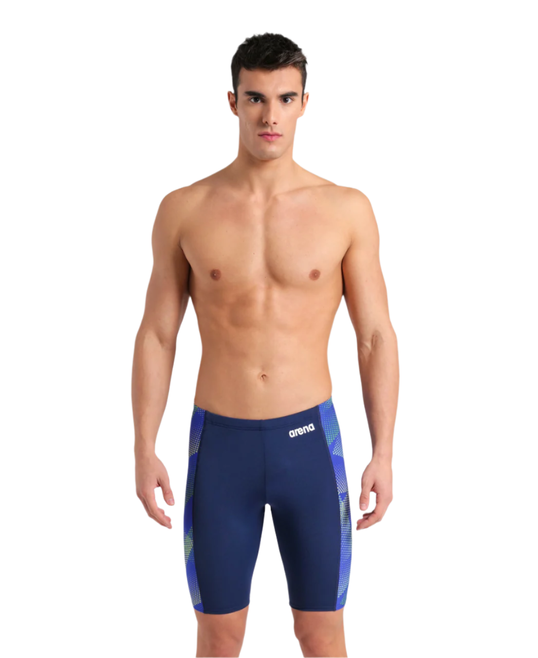 Arena Men's Halftone Jammer - Navy/Team Navy