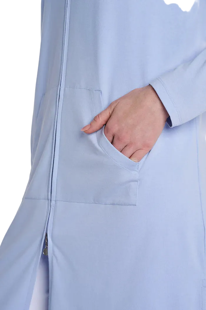 Coolibar Cabana Hoodie Coverup UPF 50+ - Periwinkle