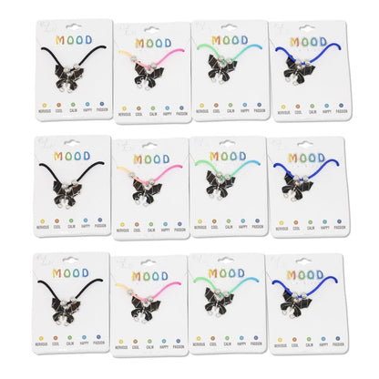 Cool Jewels Mood Colour Changing Butterfly Necklace - Assorted - Job Lot (24 Necklaces)