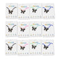 Cool Jewels Mood Colour Changing Butterfly Necklace - Assorted - Job Lot (24 Necklaces)