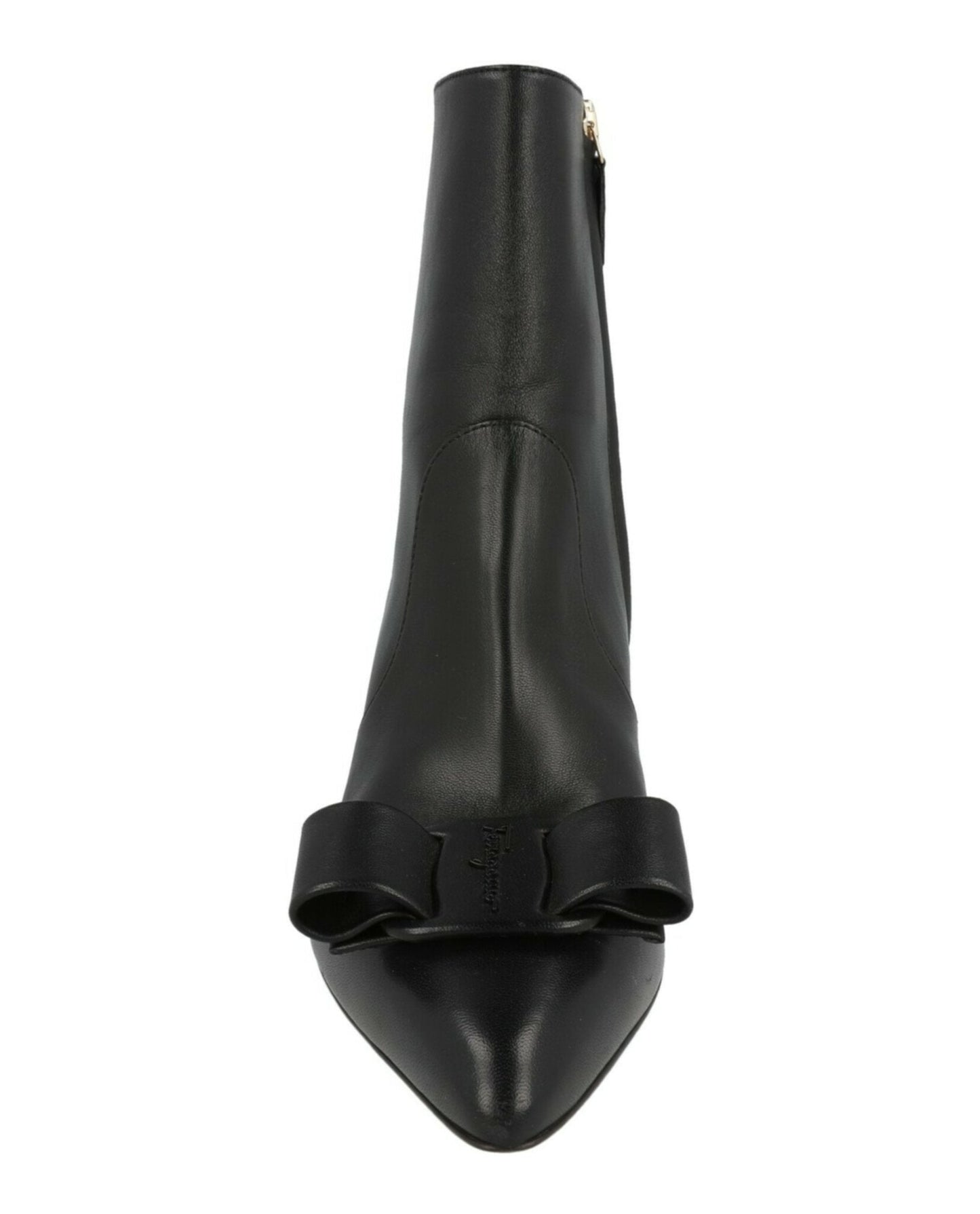 Ferragamo Vince Leather Booties