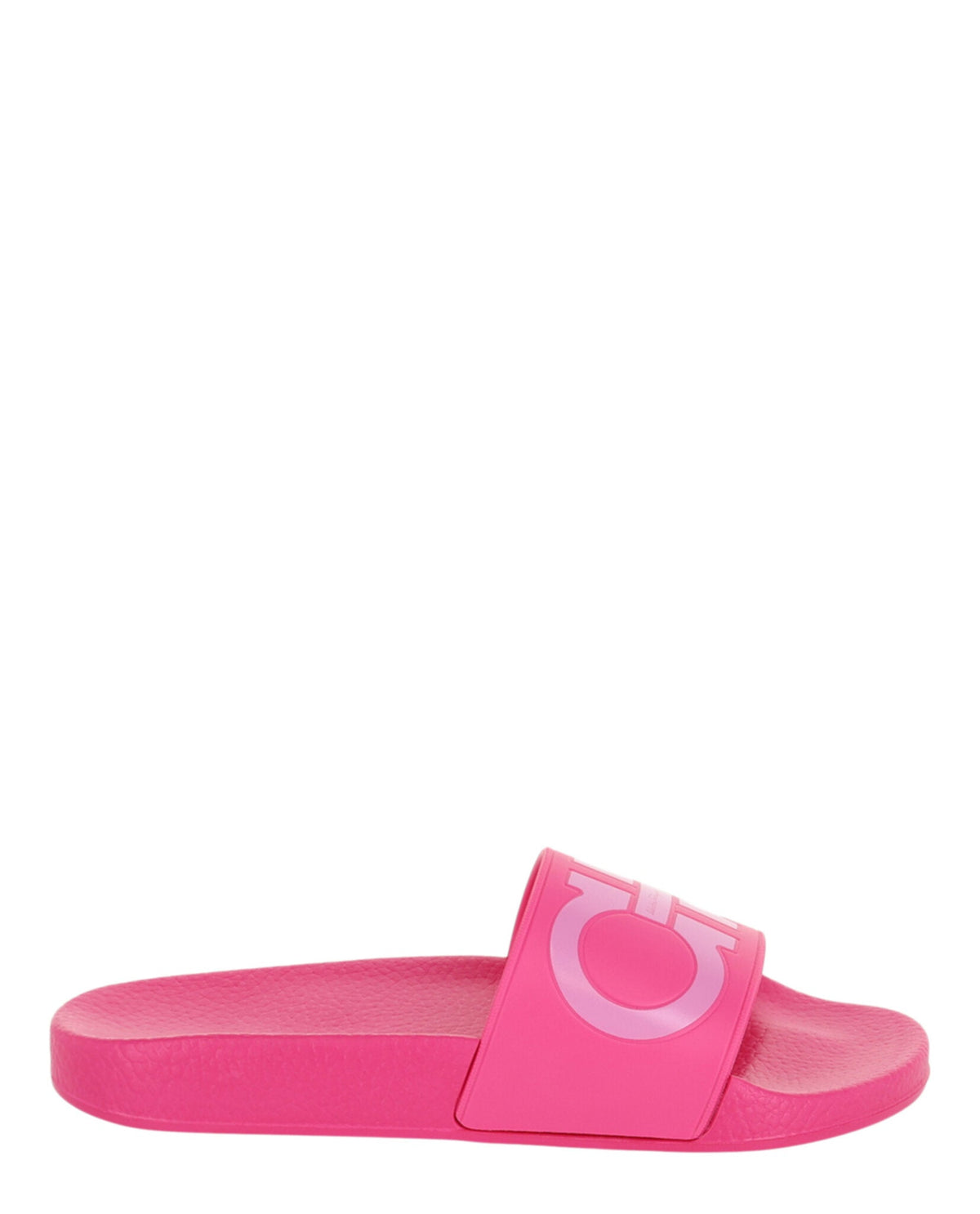 Ferragamo Groovy Dual Gancini Slides