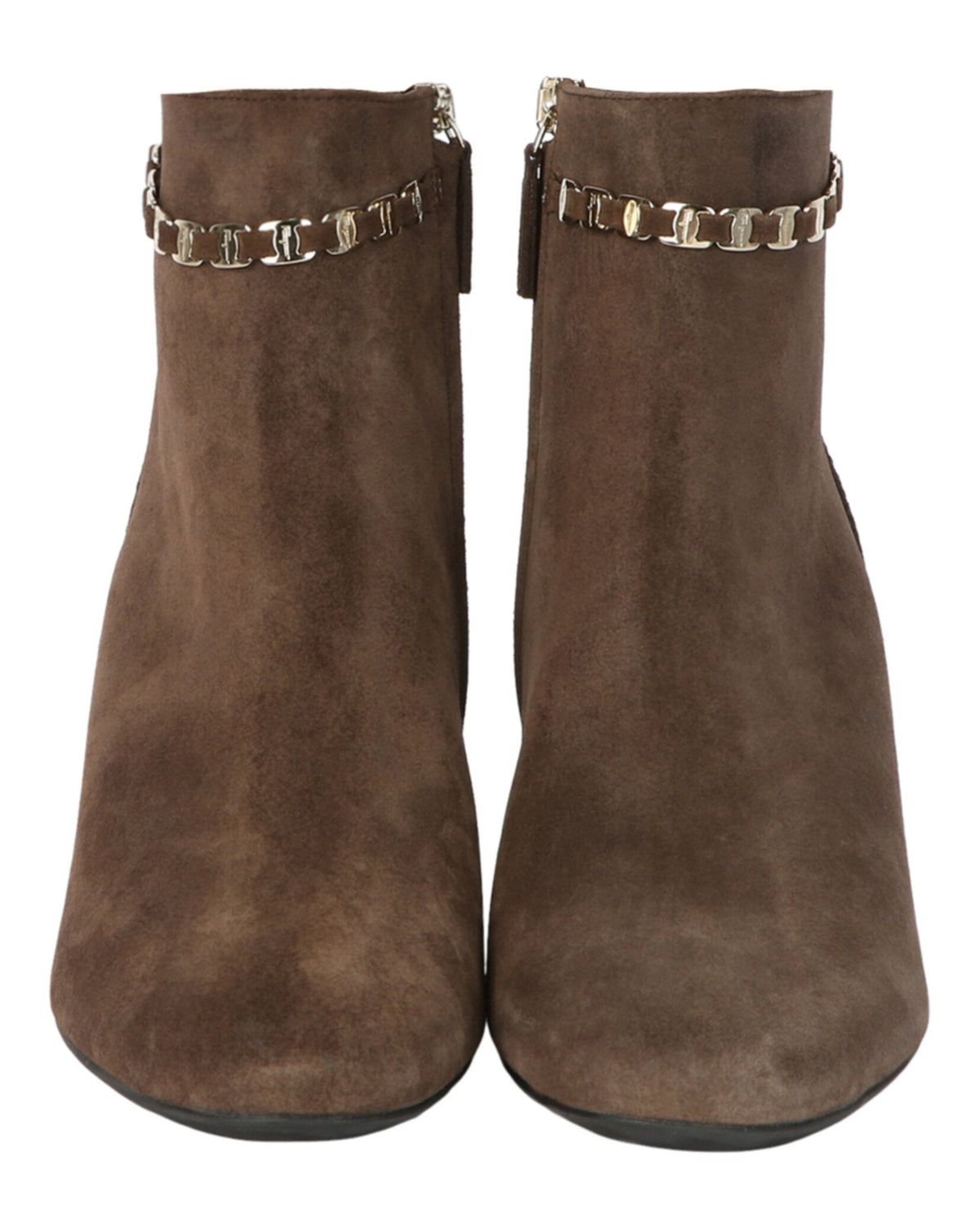 Ferragamo Ghila Suede Booties