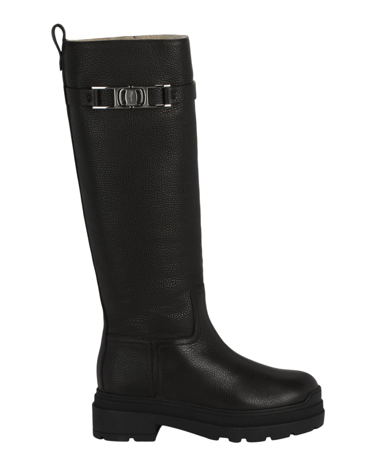 Ferragamo Ryder F Knee-High Boots