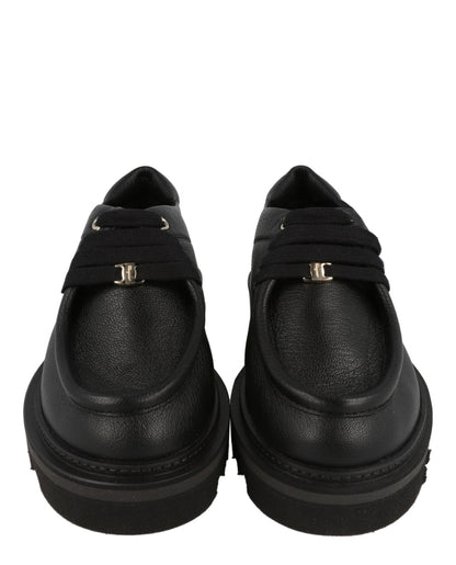 Ferragamo Euripilo Leather Loafers