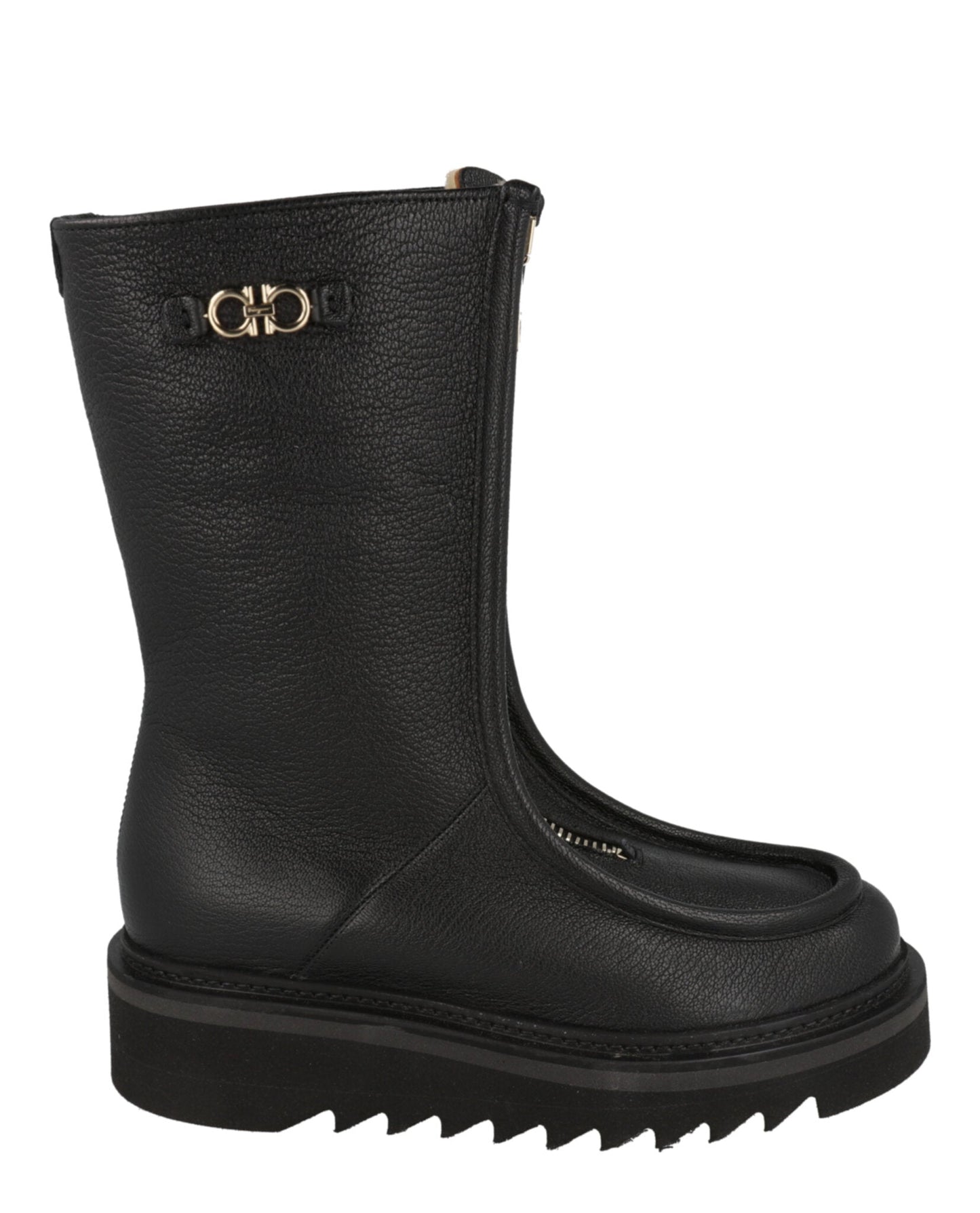 Ferragamo Eurialo F Leather Boots