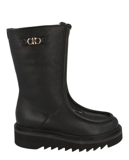 Ferragamo Eurialo F Leather Boots
