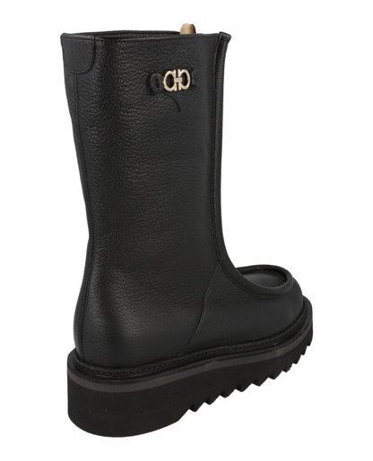 Ferragamo Eurialo F Leather Boots