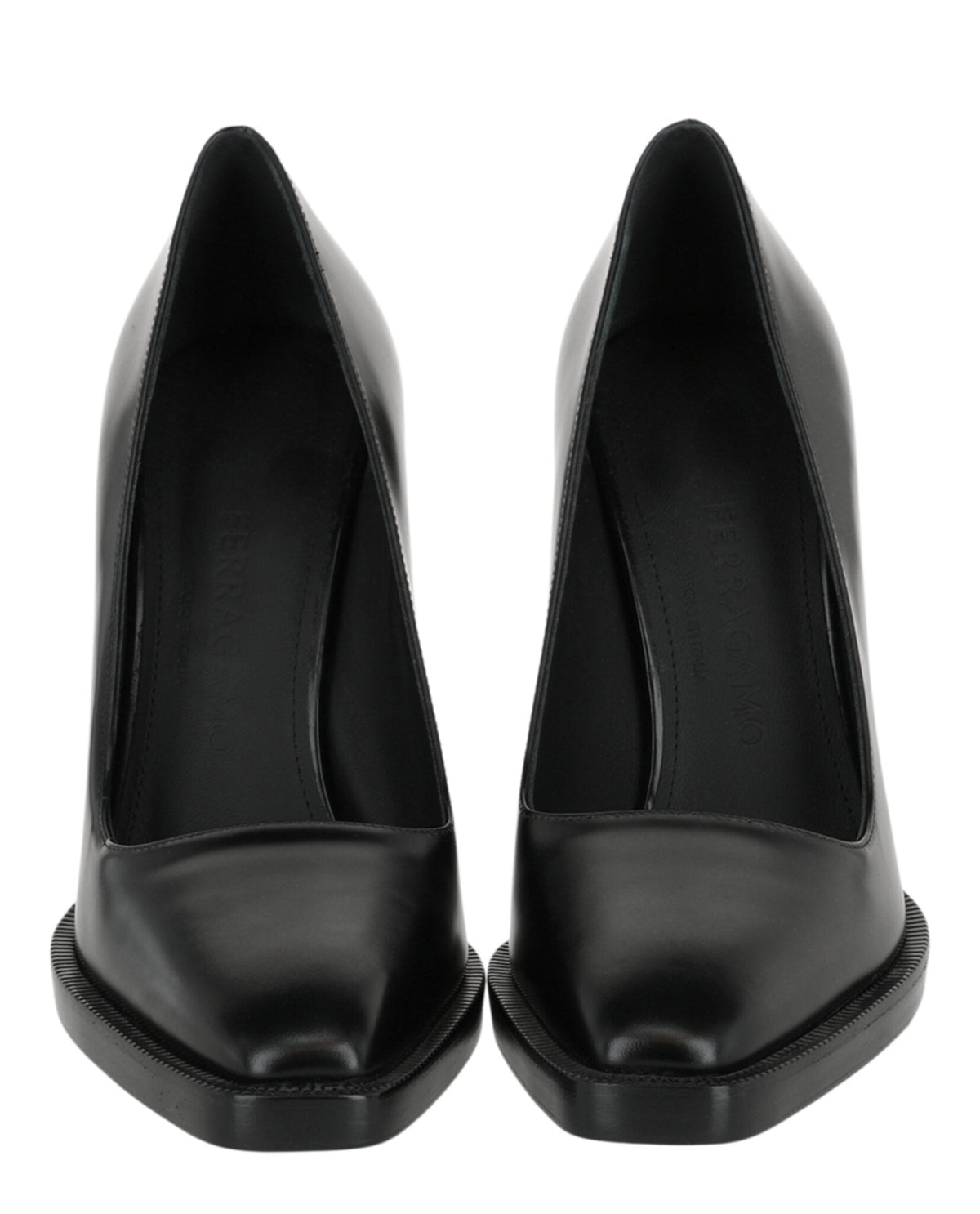 Ferragamo Anser X5 Leather Pumps