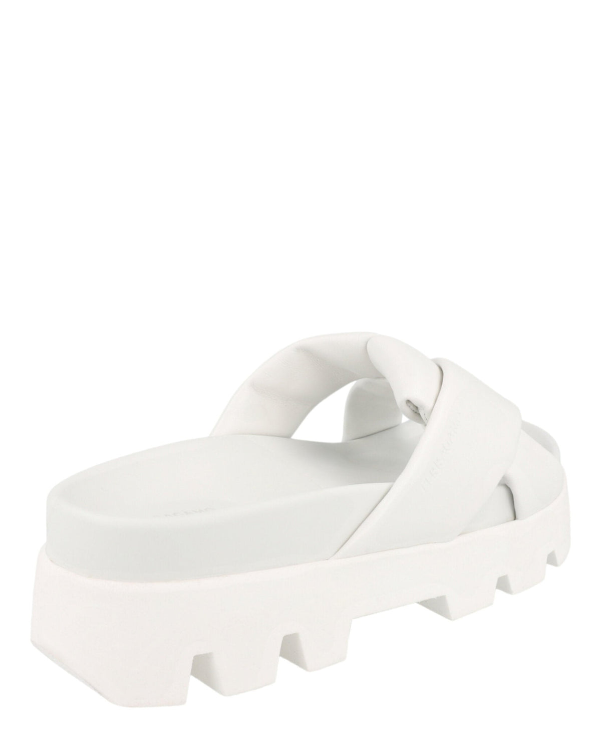 Ferragamo Air Lug Leather Slides