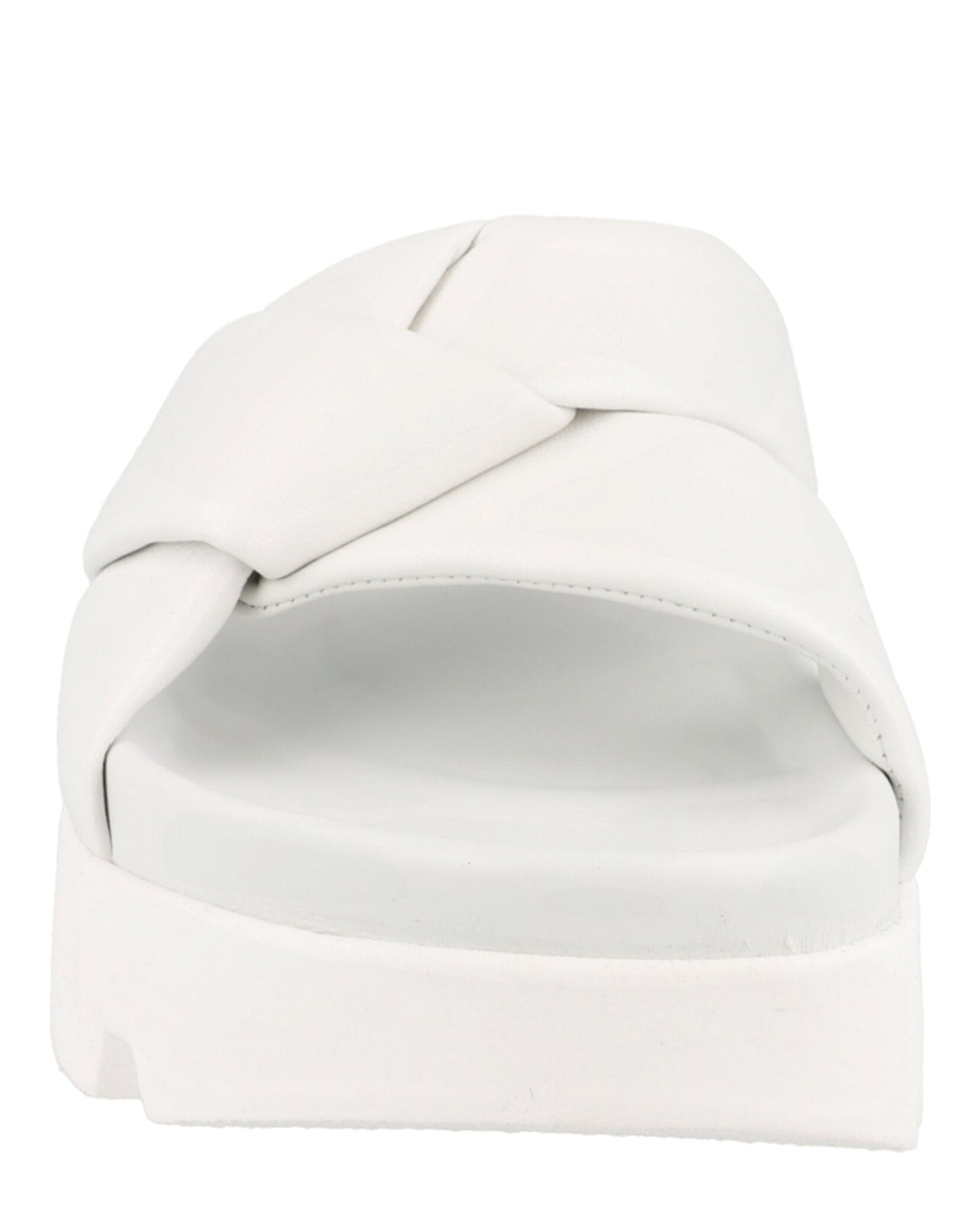 Ferragamo Air Lug Leather Slides
