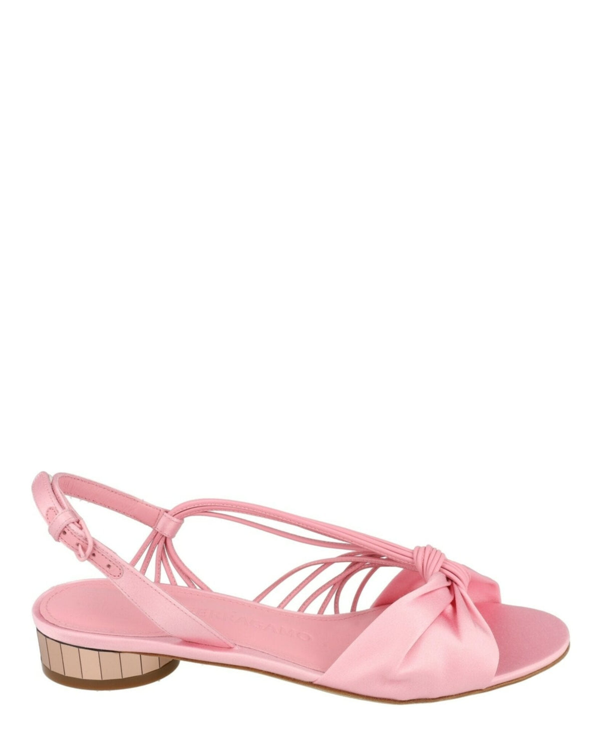 Ferragamo Sabina Mirrored Heeled Sandals