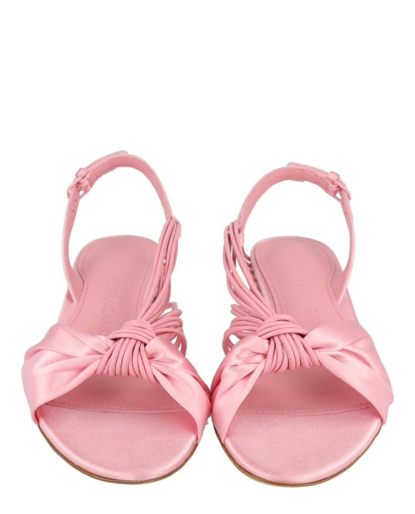 Ferragamo Sabina Mirrored Heeled Sandals