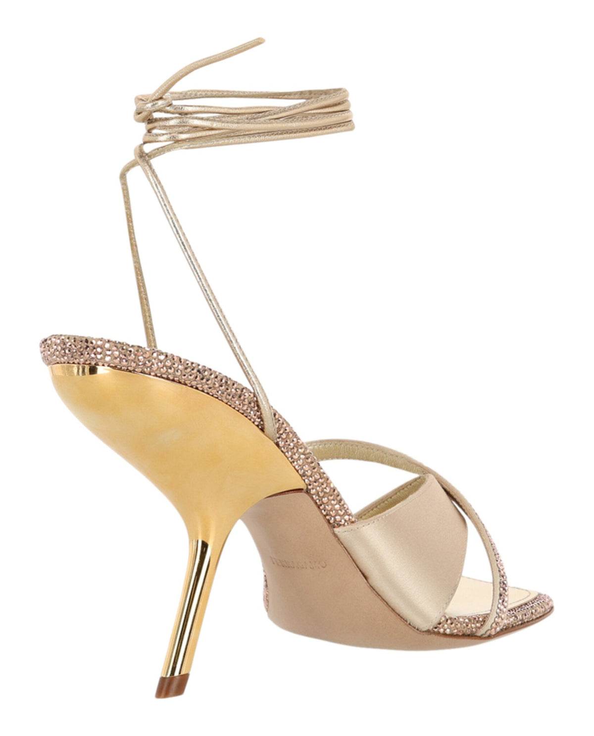 Ferragamo Allegra X5 Crystal Embellished Heels