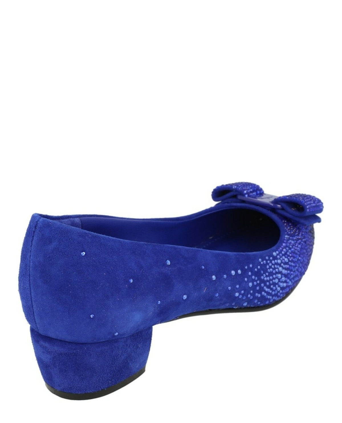Ferragamo Vara Crystal-Embellished Pumps - Narrow Width