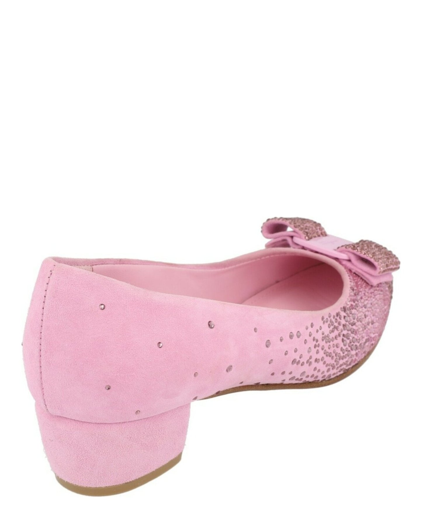 Ferragamo Vara Crystal-Embellished Pumps - Narrow Width